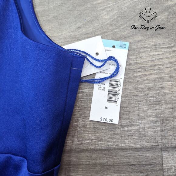 London Style Sleeveless Mini Dress Size 16 - Picture 4 of 7